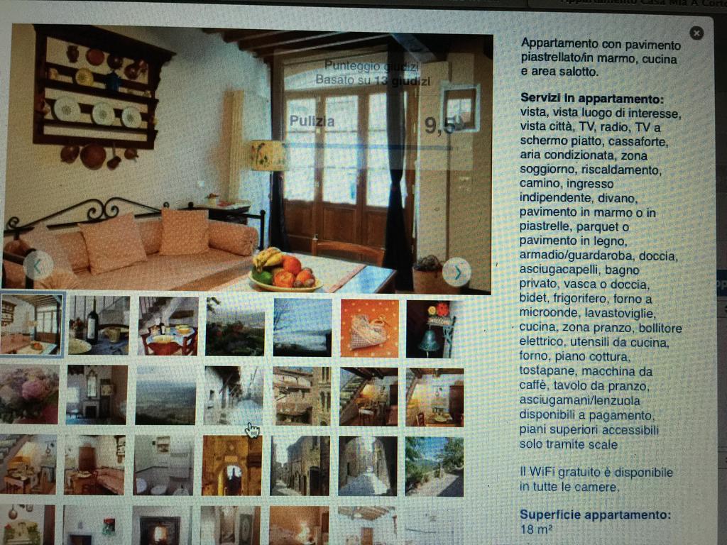 Casa Mia A Cortona Apartment Bilik gambar